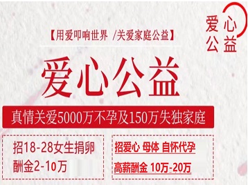 玉门捐卵助孕生子 爱心志愿者招募
